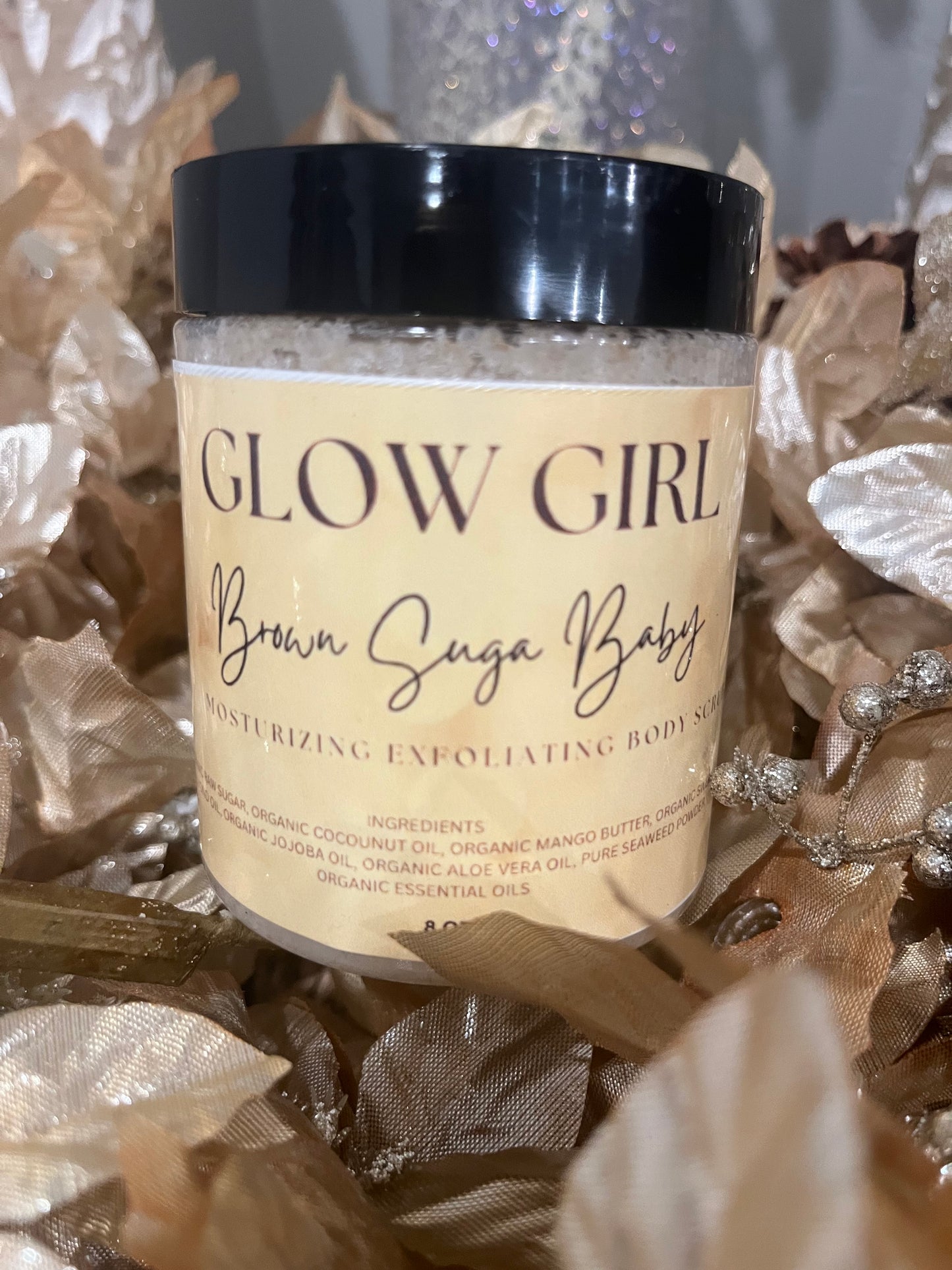 Glow Girl Brown Suga Baby Scrub 8oz.