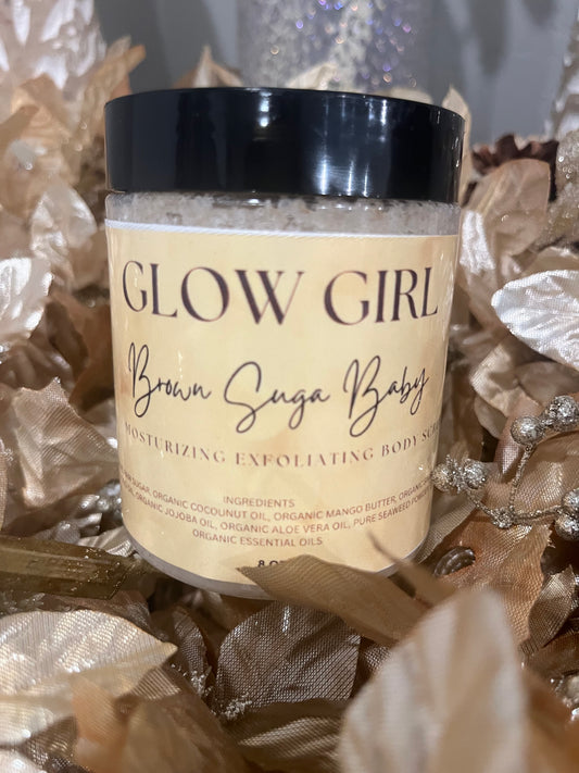 Glow Girl Brown Suga Baby Scrub 8oz.